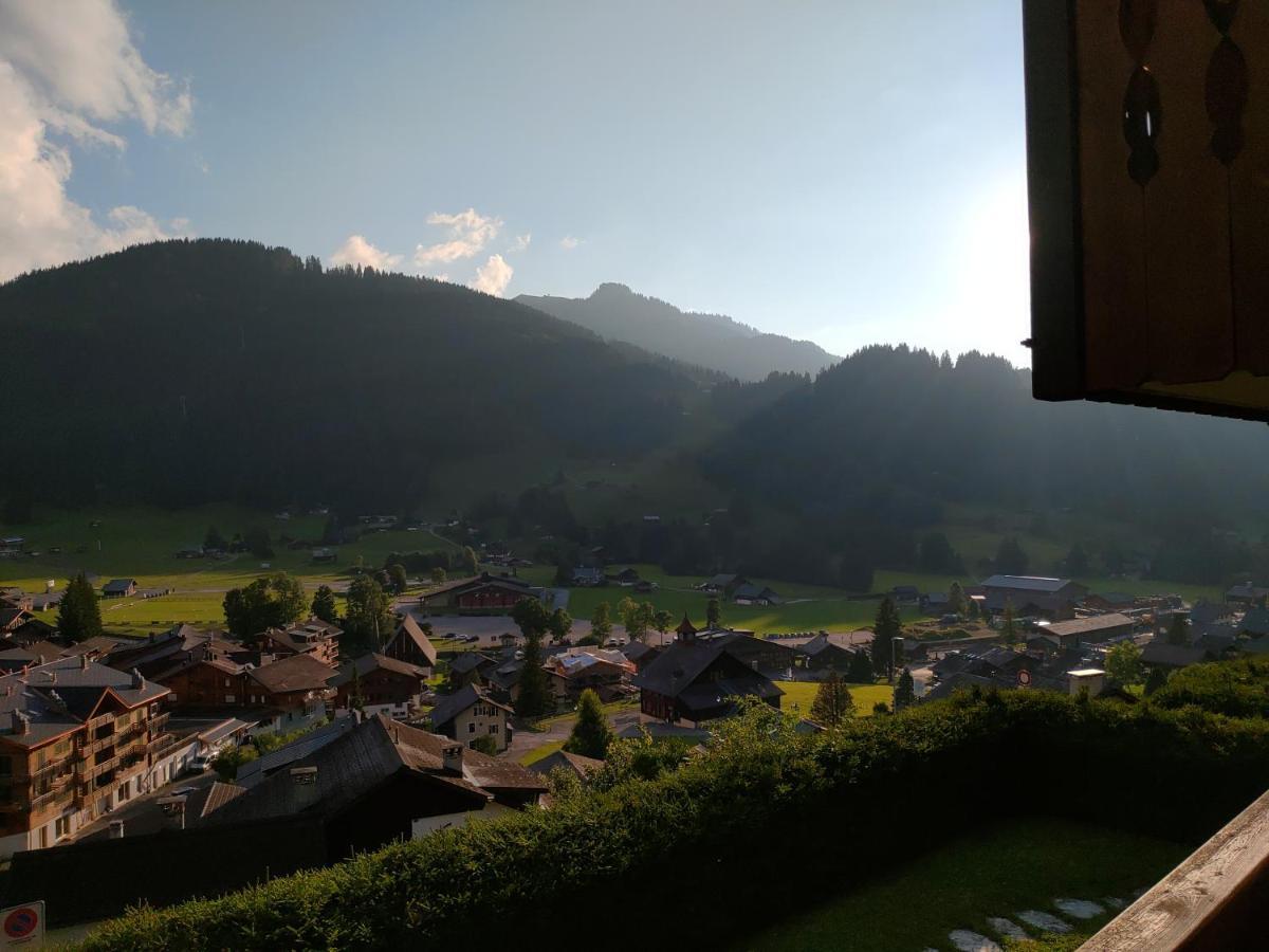 Studio Avec Vue Splendide Sur Les Diablerets Buitenkant foto
