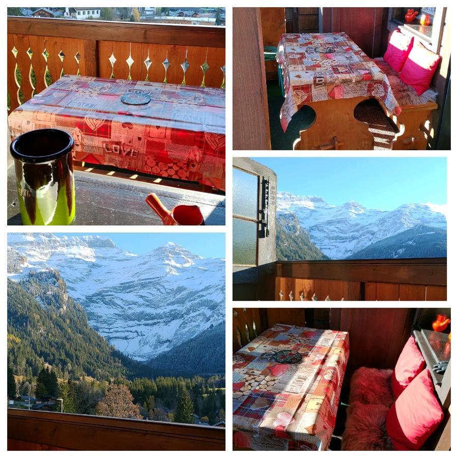 Studio Avec Vue Splendide Sur Les Diablerets Buitenkant foto