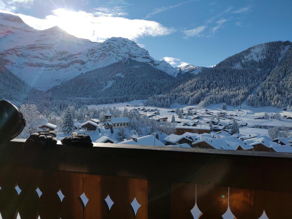 Studio Avec Vue Splendide Sur Les Diablerets Buitenkant foto