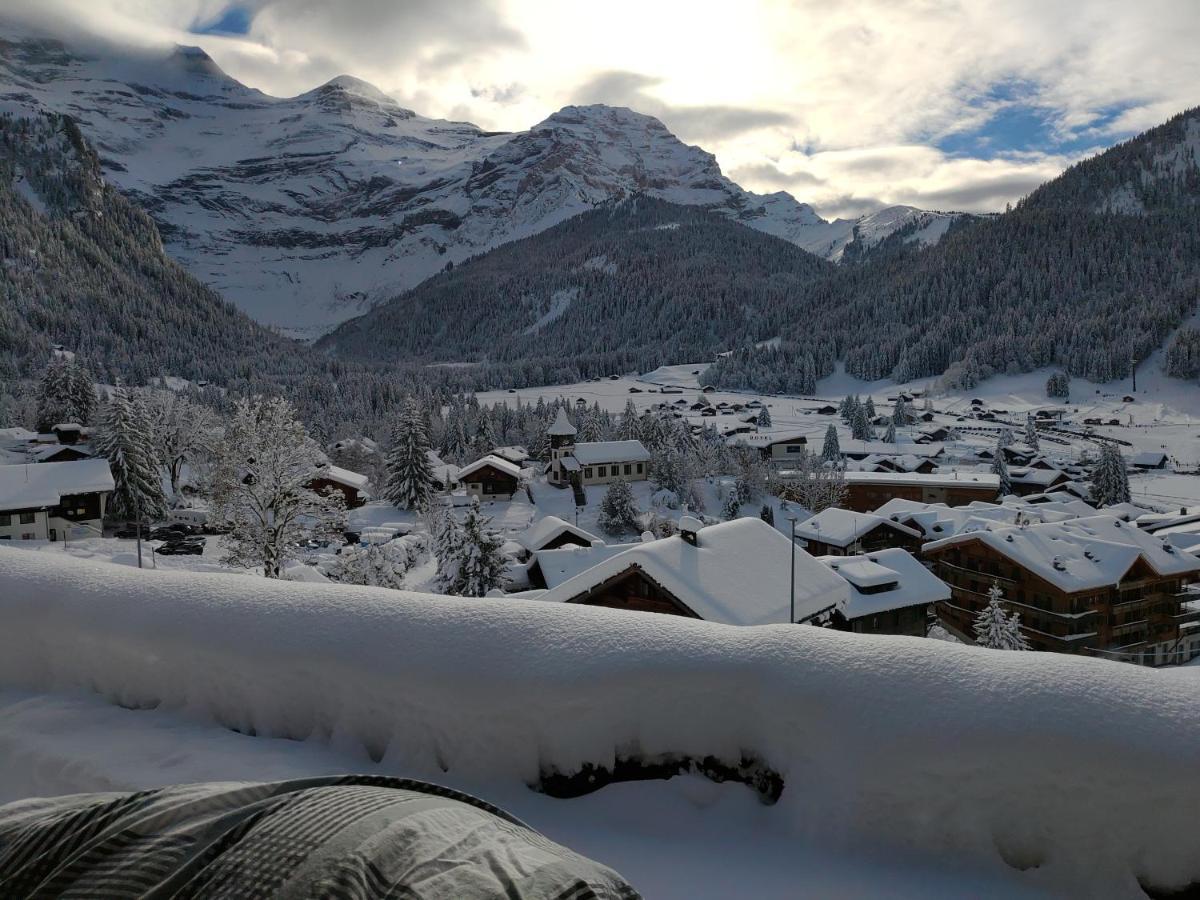 Studio Avec Vue Splendide Sur Les Diablerets Buitenkant foto