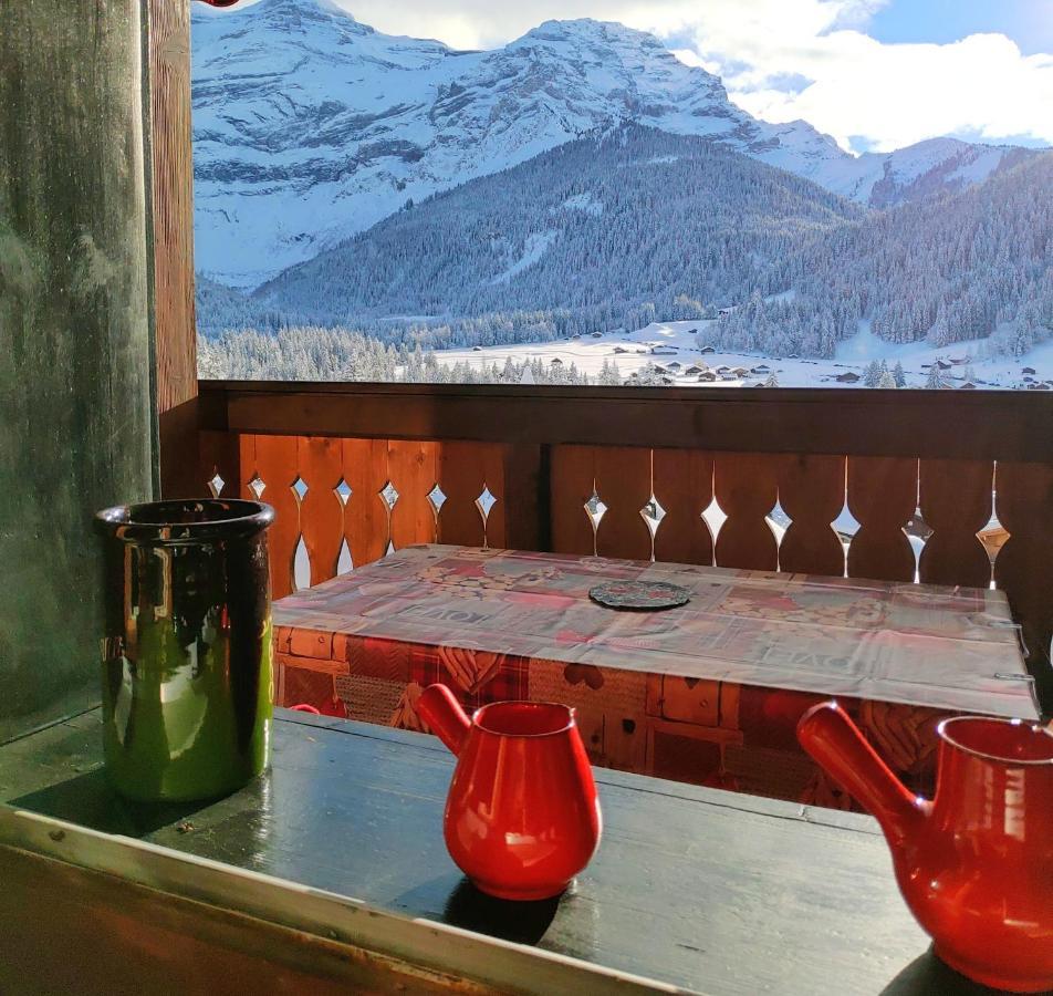 Studio Avec Vue Splendide Sur Les Diablerets Buitenkant foto