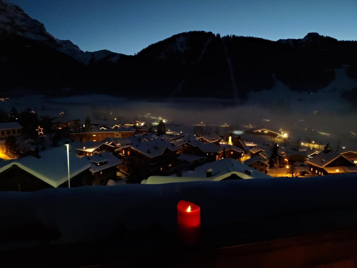 Studio Avec Vue Splendide Sur Les Diablerets Buitenkant foto