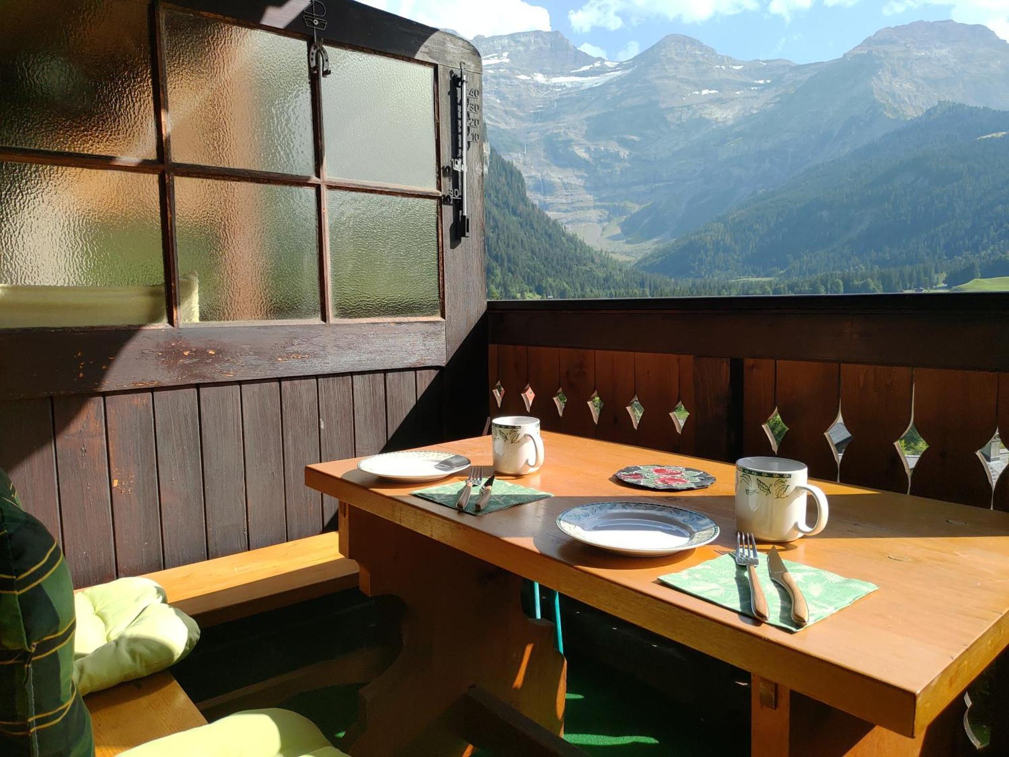 Studio Avec Vue Splendide Sur Les Diablerets Buitenkant foto